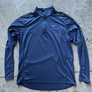 Mens Nike quarter zip running jacket
